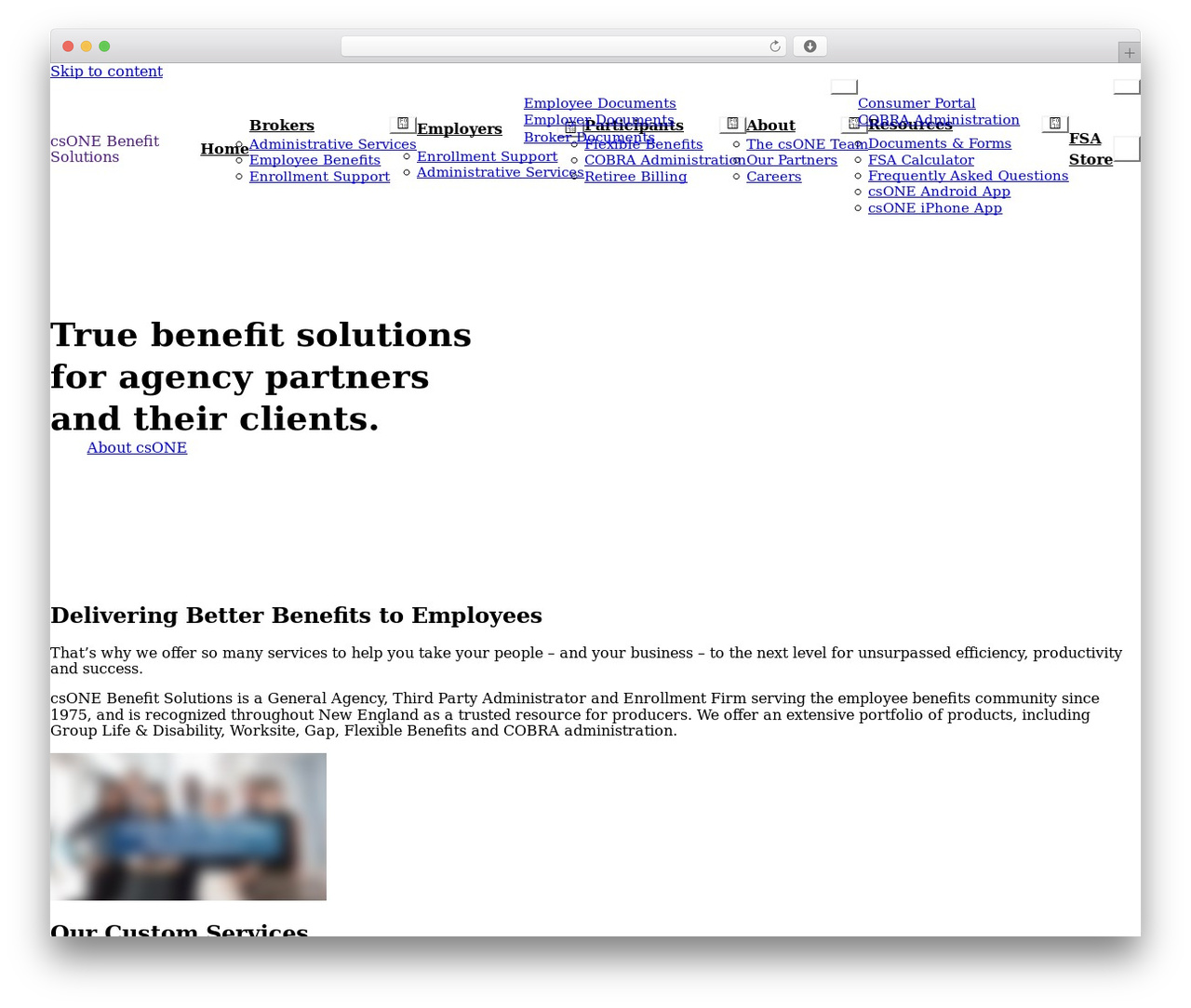 csOne premium WordPress theme - csone.com