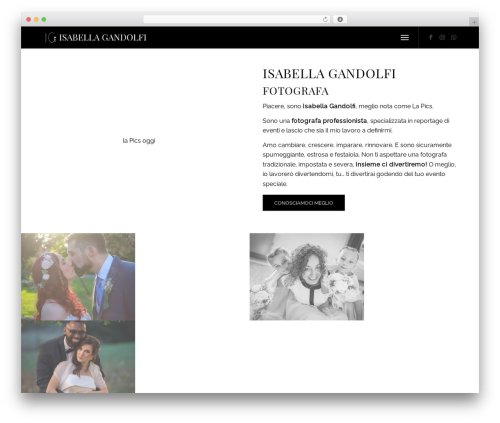 Enfold WordPress theme - isabellagandolfi.it