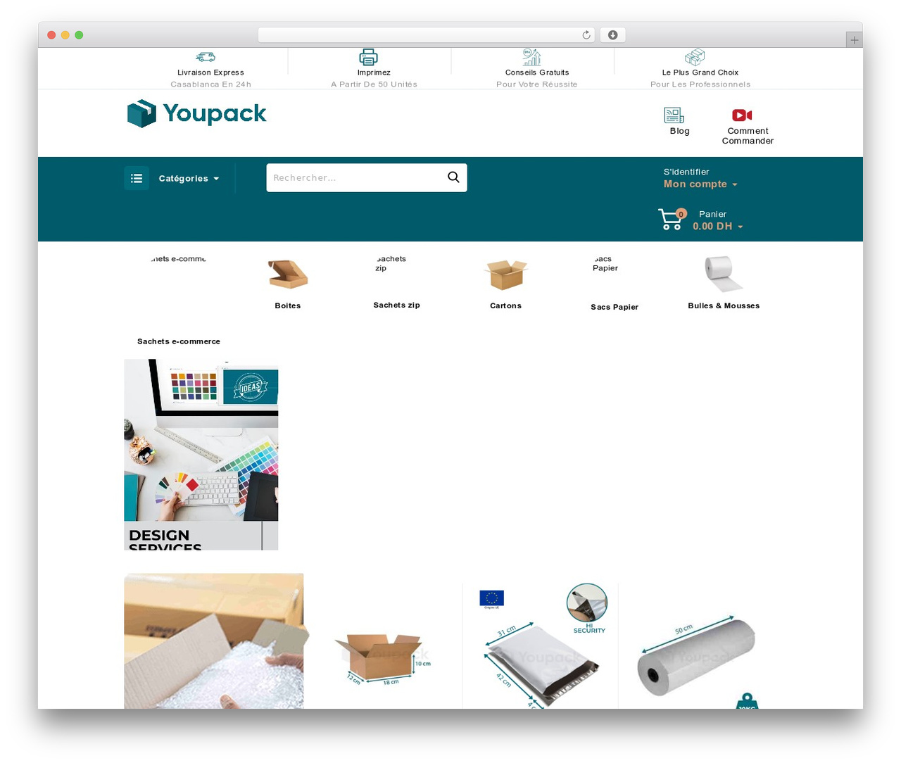 firezy WordPress theme - youpack.ma
