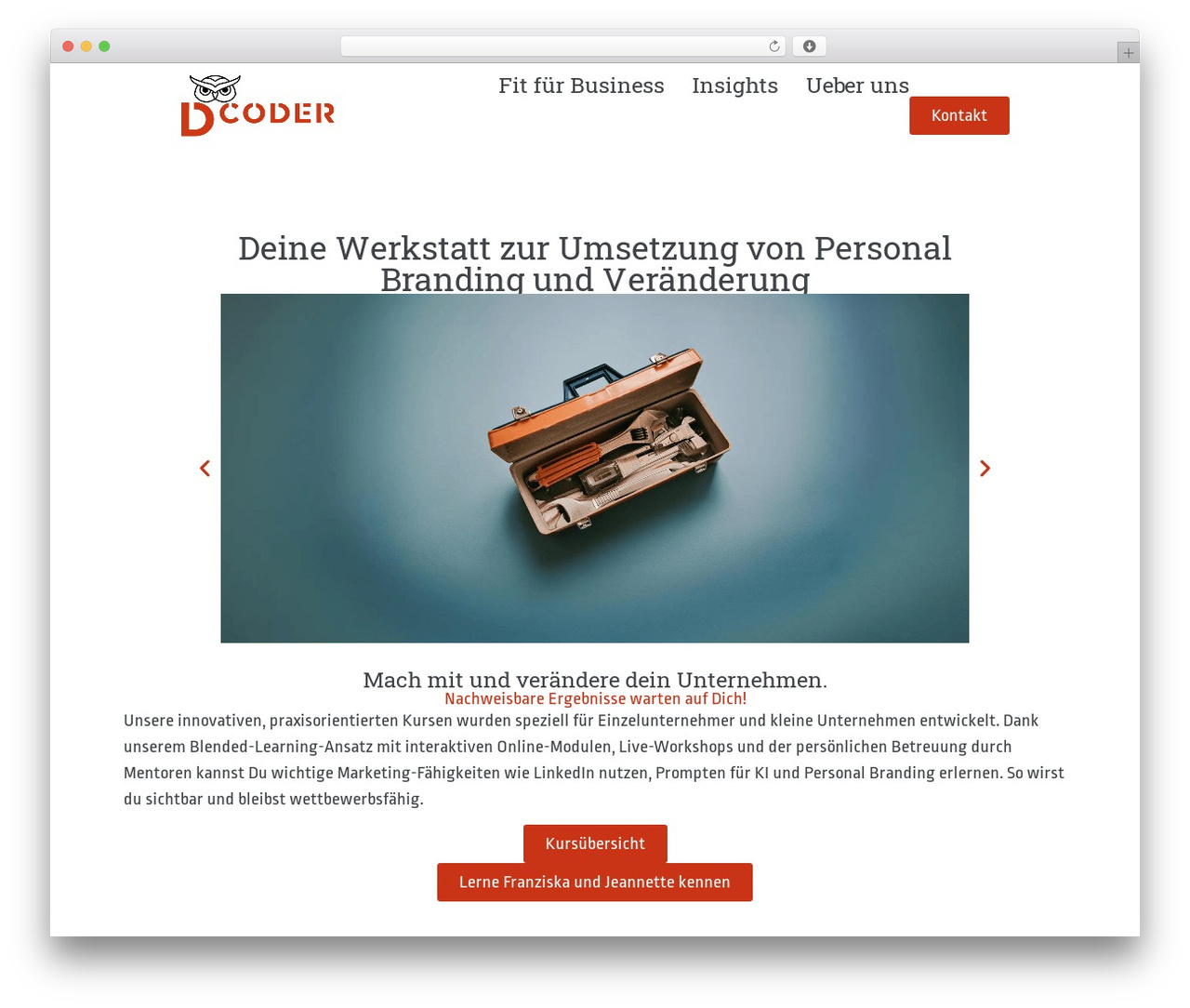 Hello Elementor theme WordPress - dcoder.ch