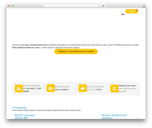 Fish and ships pro WordPress plugin - zahradnipumpy.cz