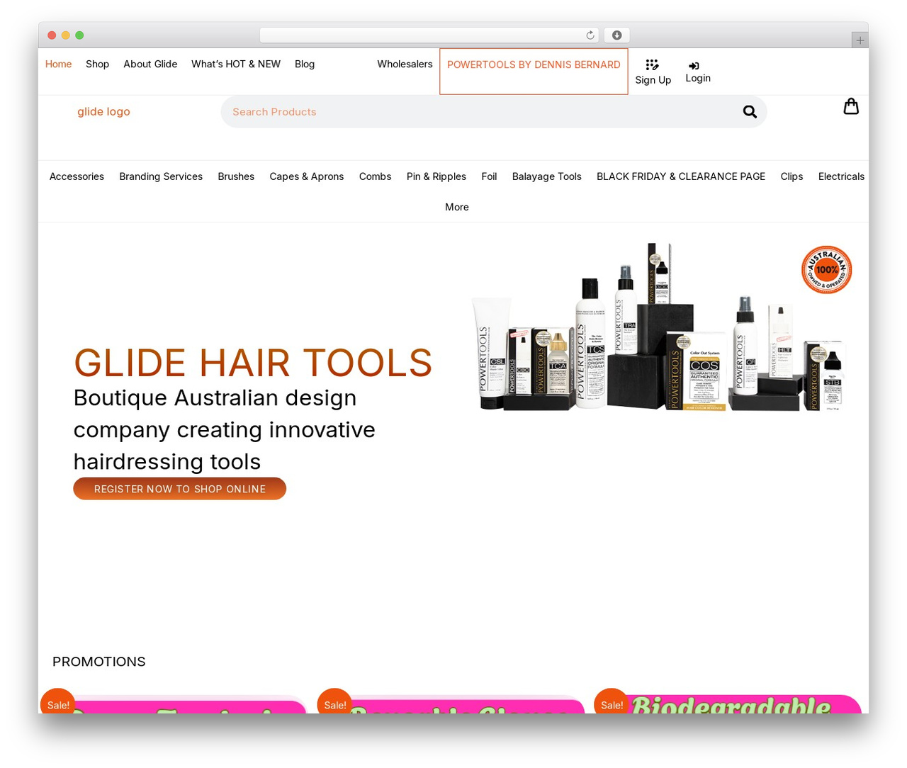 Hello Elementor Child WordPress theme - glidehairtools.com