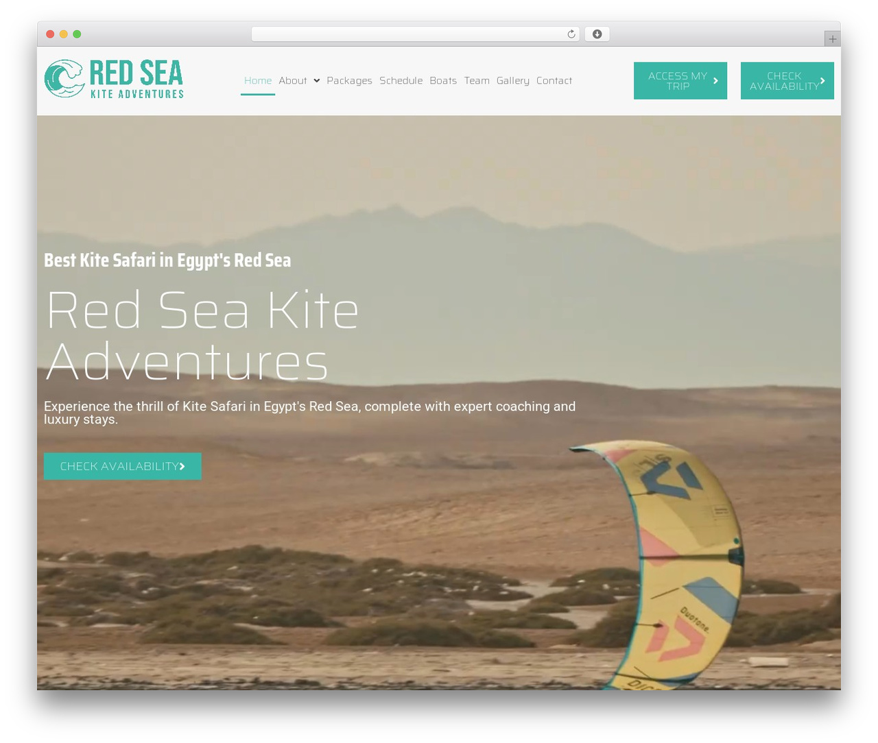 Hello Elementor WordPress theme - redseakiteadventures.com
