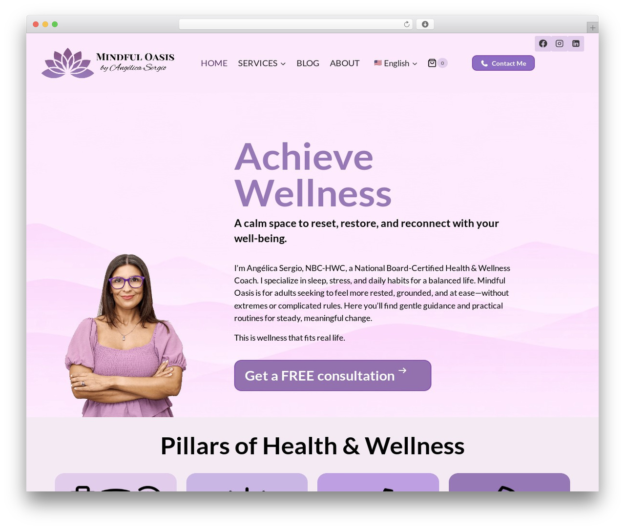 Kadence theme WordPress - mindfuloasispbg.com