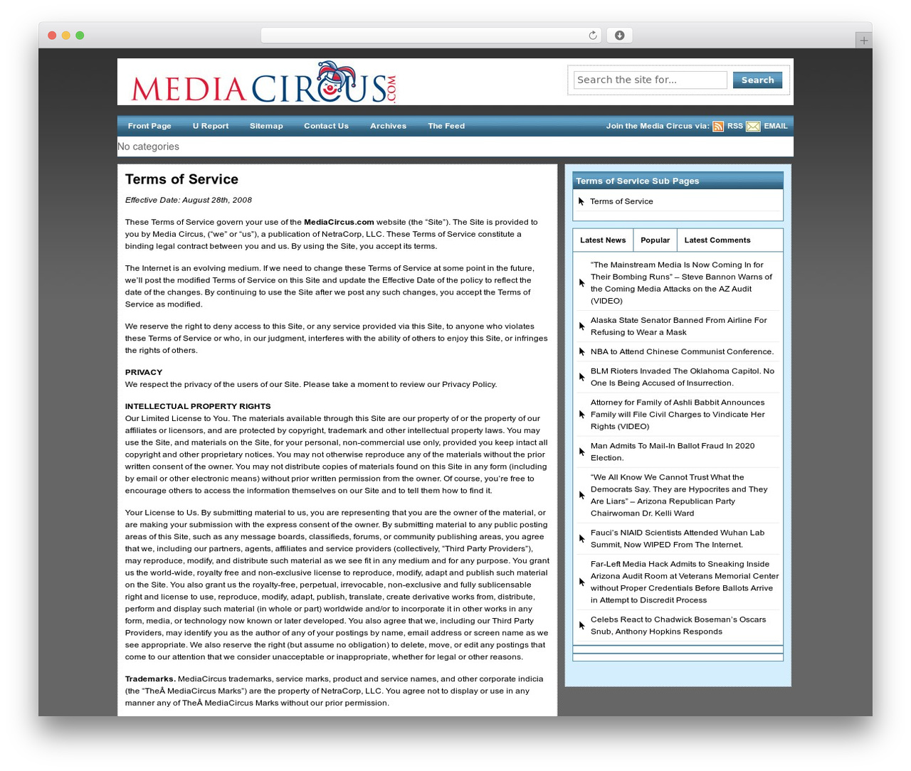 Live Wire top WordPress theme - mediacircus.com Live Wire top WordPress theme - mediacircus.com