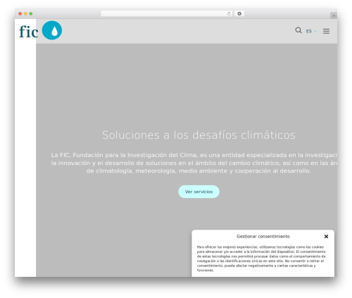 LTW Aqua WordPress theme - ficlima.org