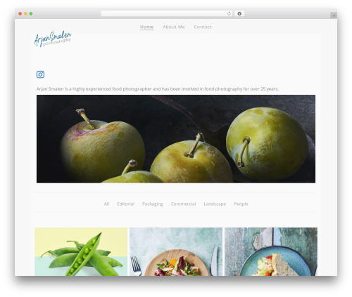 Milano theme WordPress - arjansmalen.nl