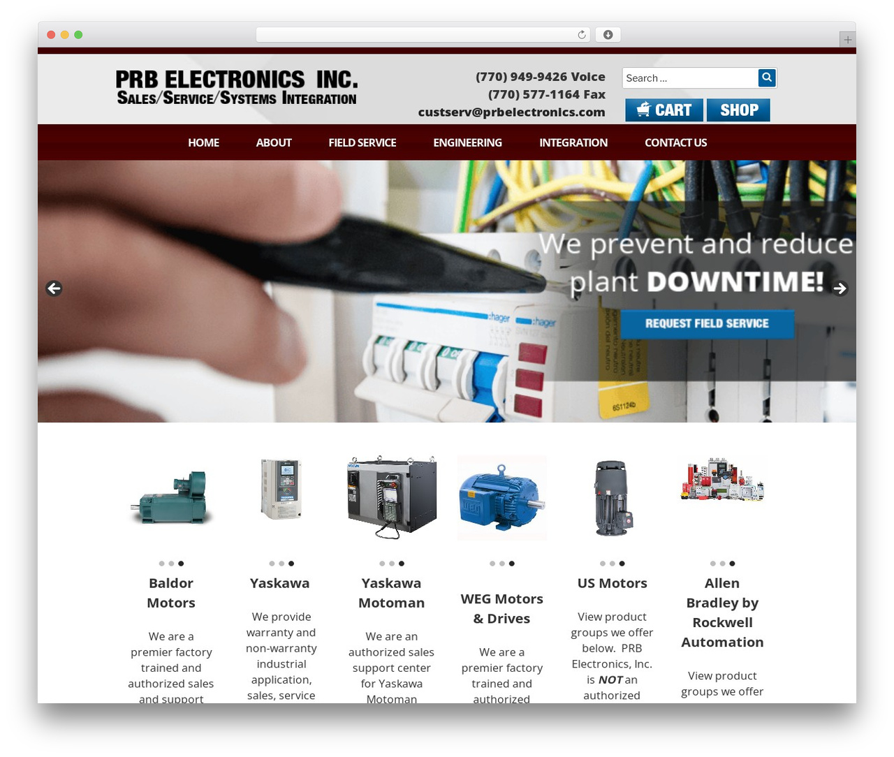 PRB Electronics WordPress page theme - prbelectronics.com PRB Electronics WordPress page theme - prbelectronics.com