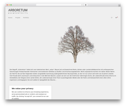 Nm portfolio WordPress plugin - baum-portraits.de