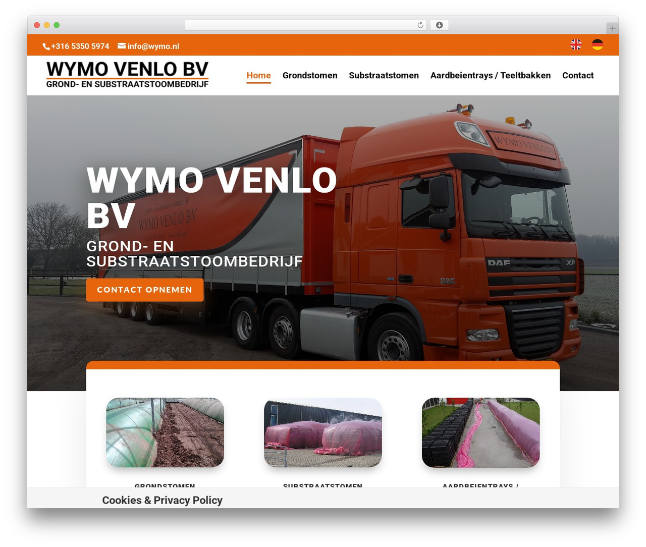 Theme WordPress Divi - wymo.nl