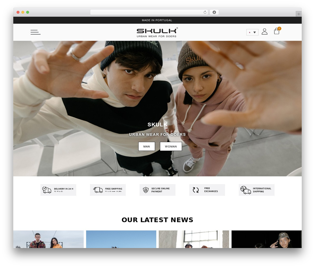 Theme WordPress Hello Elementor Child - skulk.pt