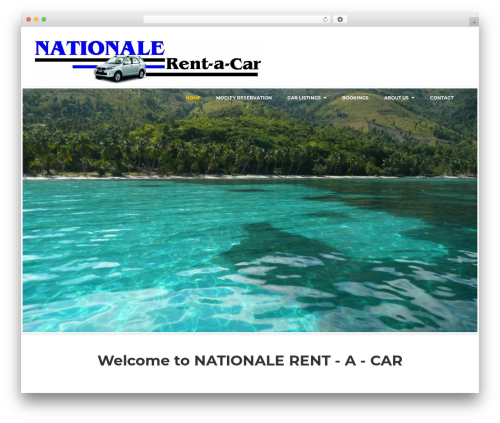 Native rental system WordPress plugin - nationalerentacarhaiti.com