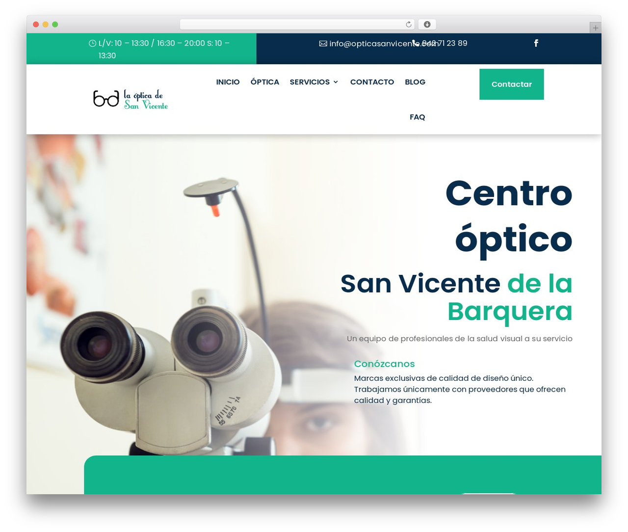 Theme WordPress Divi Optometry Theme - opticasanvicente.com Theme WordPress Divi Optometry Theme - opticasanvicente.com