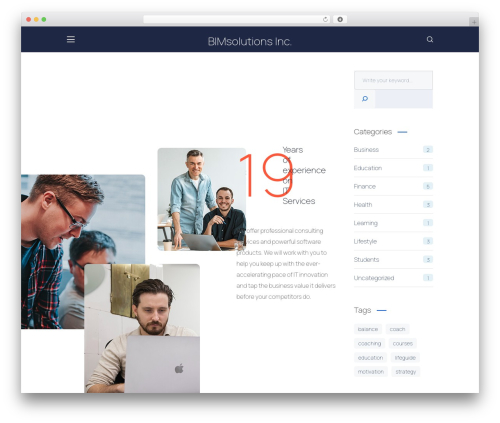 Theme WordPress TechMax - bimsolutionsit.com