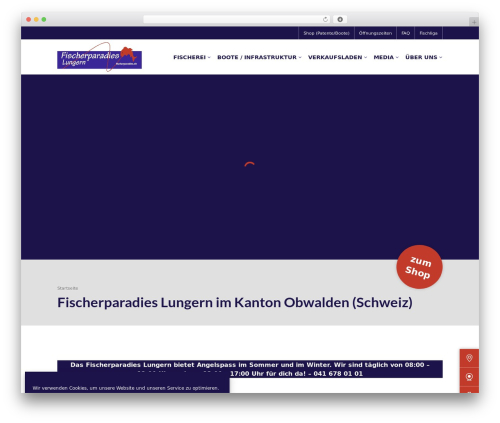 Theme WordPress WPS - fischerparadies.ch