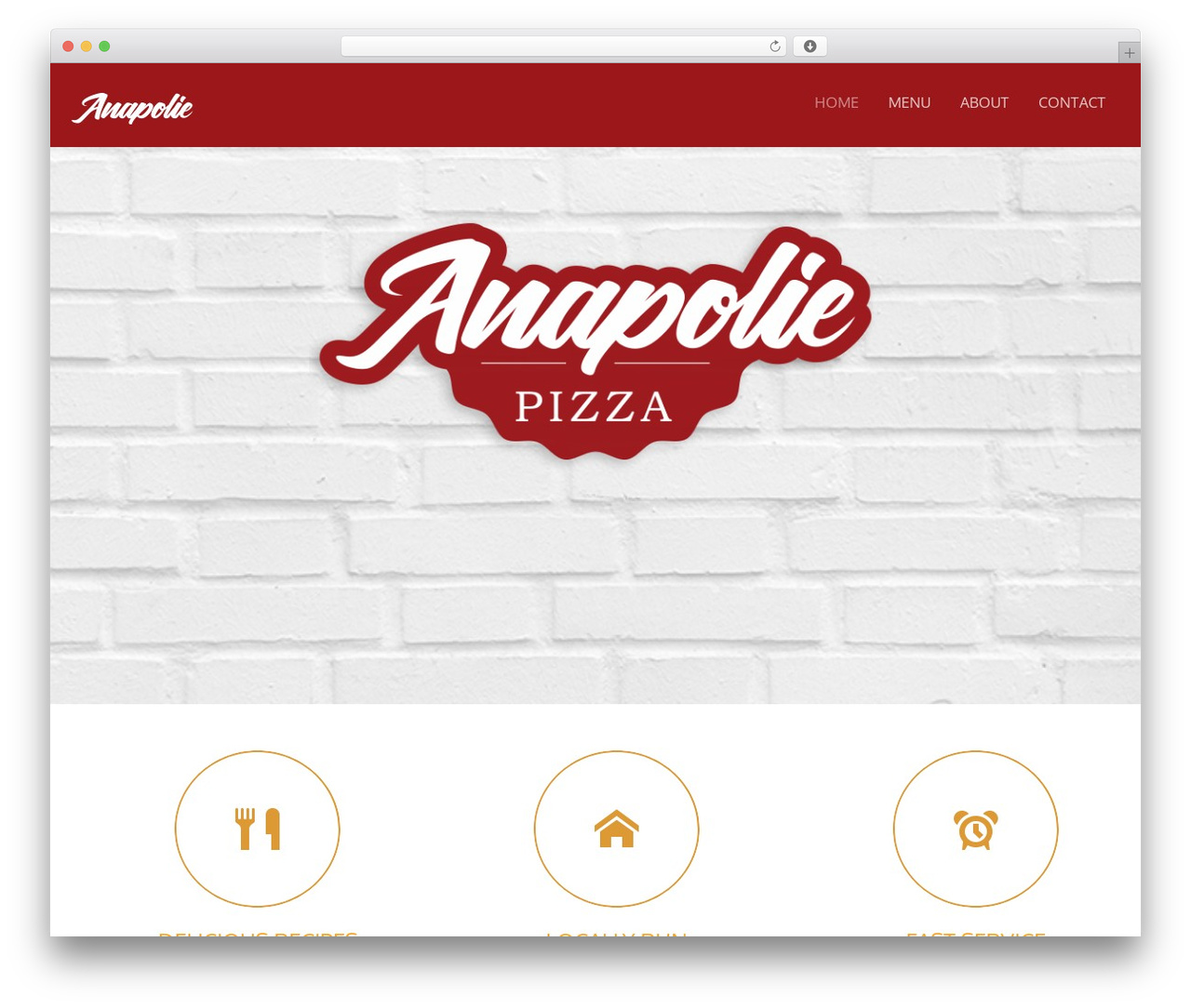 Theme WordPress Zero - anapoliepizza.com
