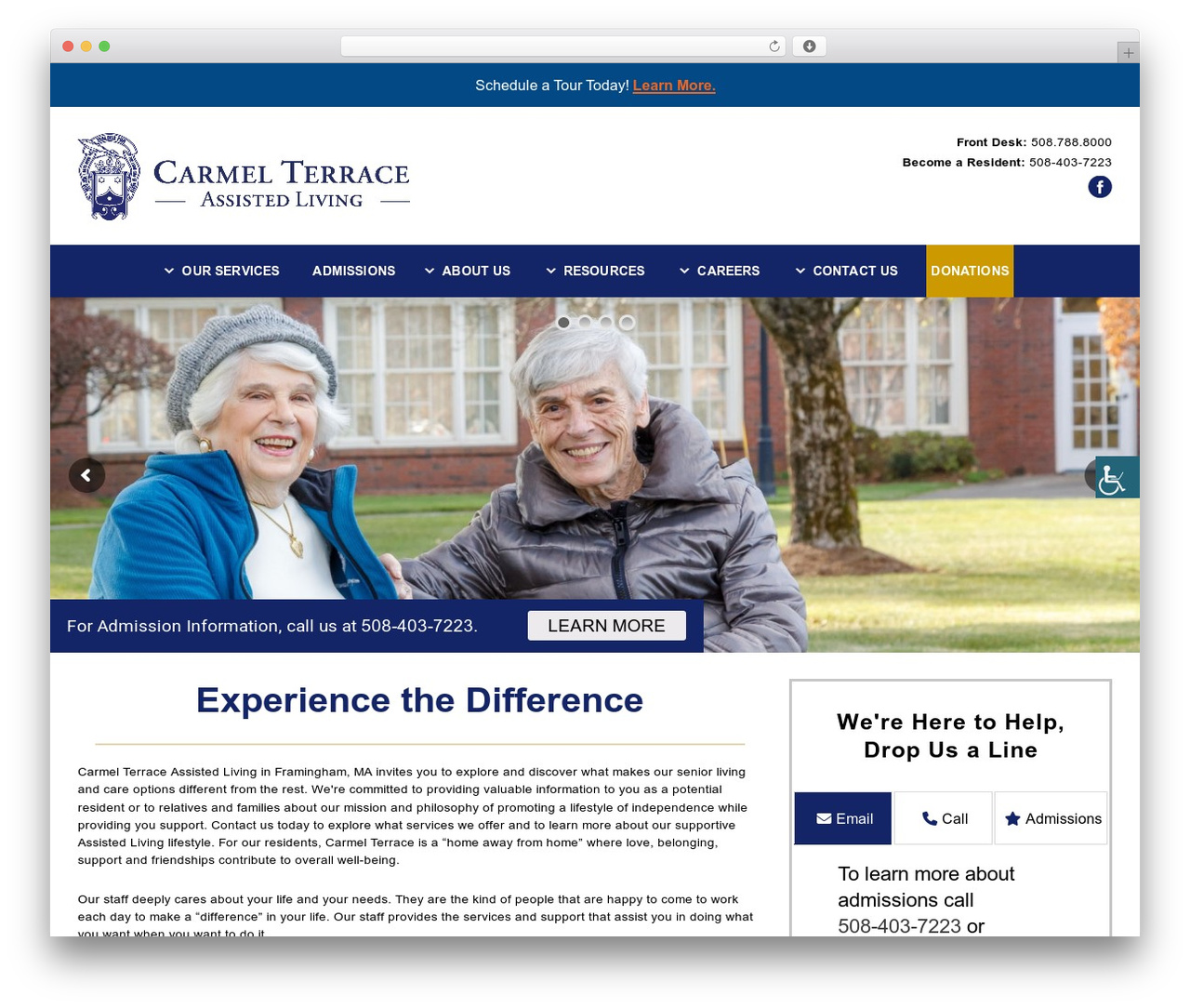 Visual Composer Starter WP theme - carmelterrace.org