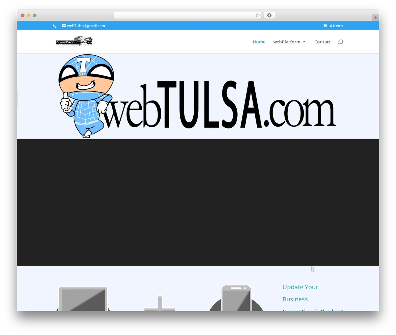 WordPress theme Divi - webtulsa.com