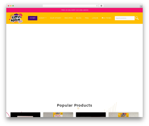 Seoplugins WordPress plugin - tiffinspicebox.com