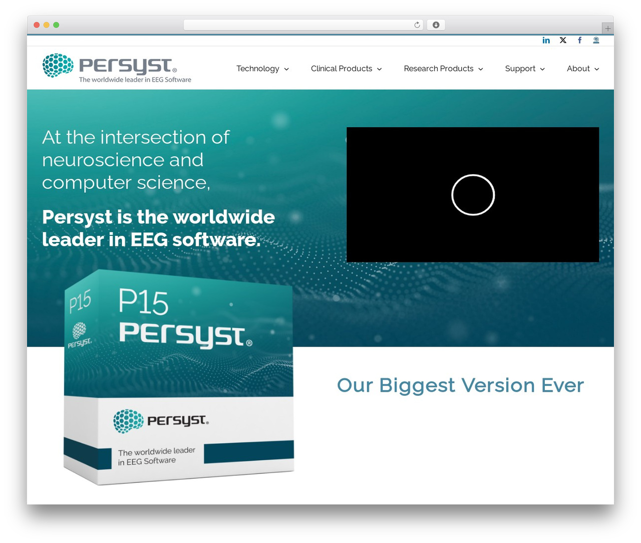 WordPress theme Avada - persyst.com
