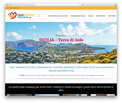 WordPress theme Blaszok - casavacanzainsicilia.com