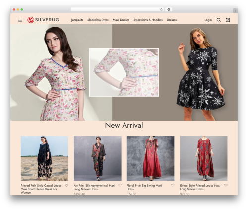 WordPress theme GOYA - silverug.com