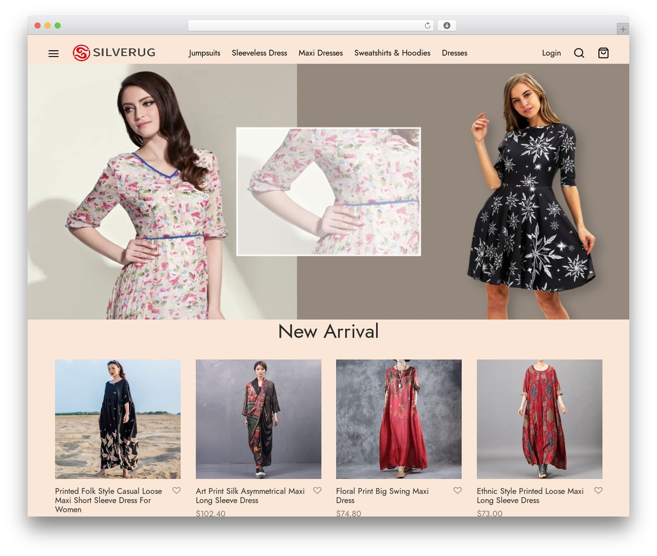 WordPress theme Goya - silverug.com