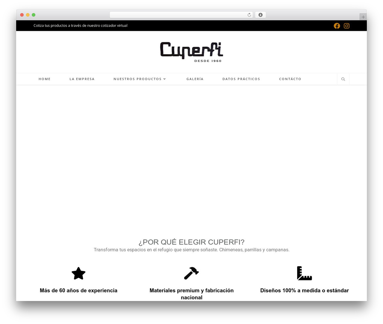 WordPress theme OceanWP - cuperfi.cl
