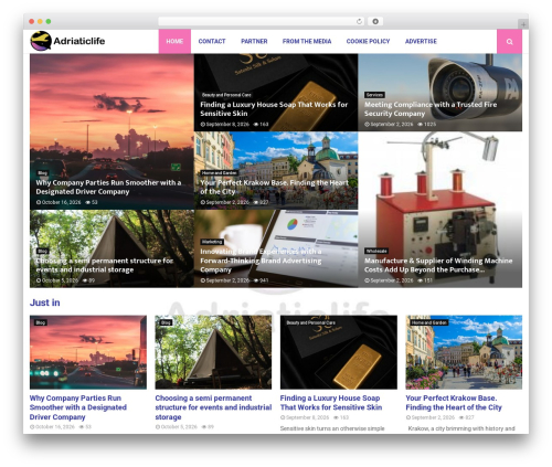 Penci framework WordPress plugin - adriaticlife.net