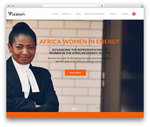 Vizeon themer WordPress plugin - africawomeninenergy.com
