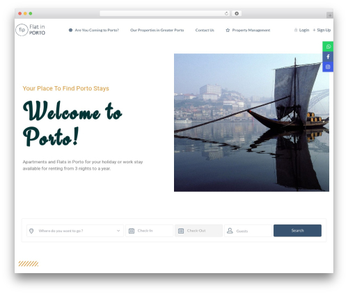 Wprentals core WordPress plugin - flatinporto.com