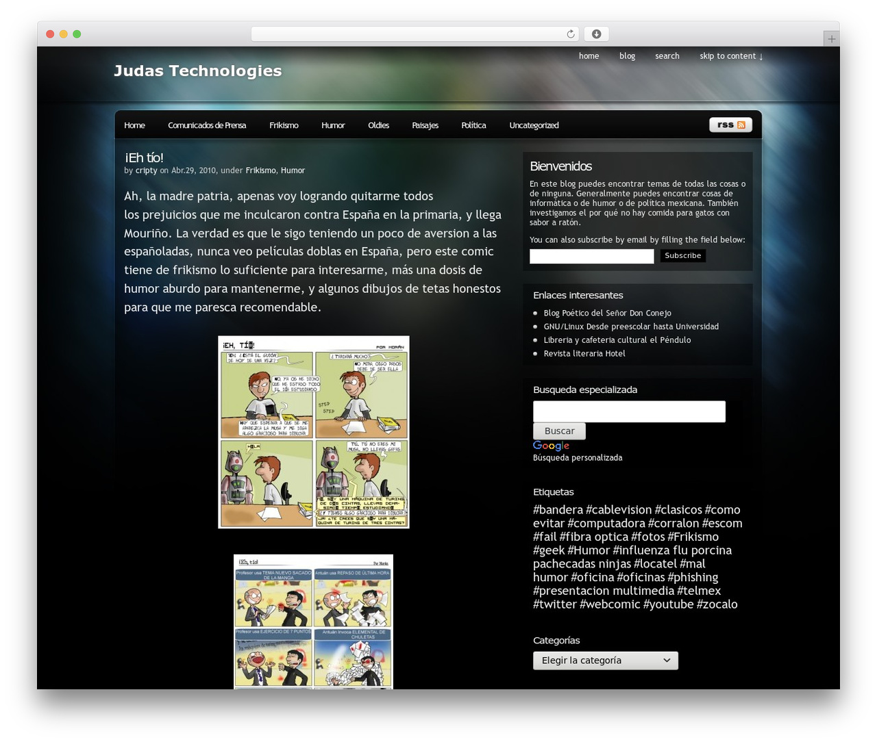 WordPress website theme Pixel - judastechnologies.com