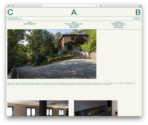 WP theme CAB - casaamicidelbosco.com