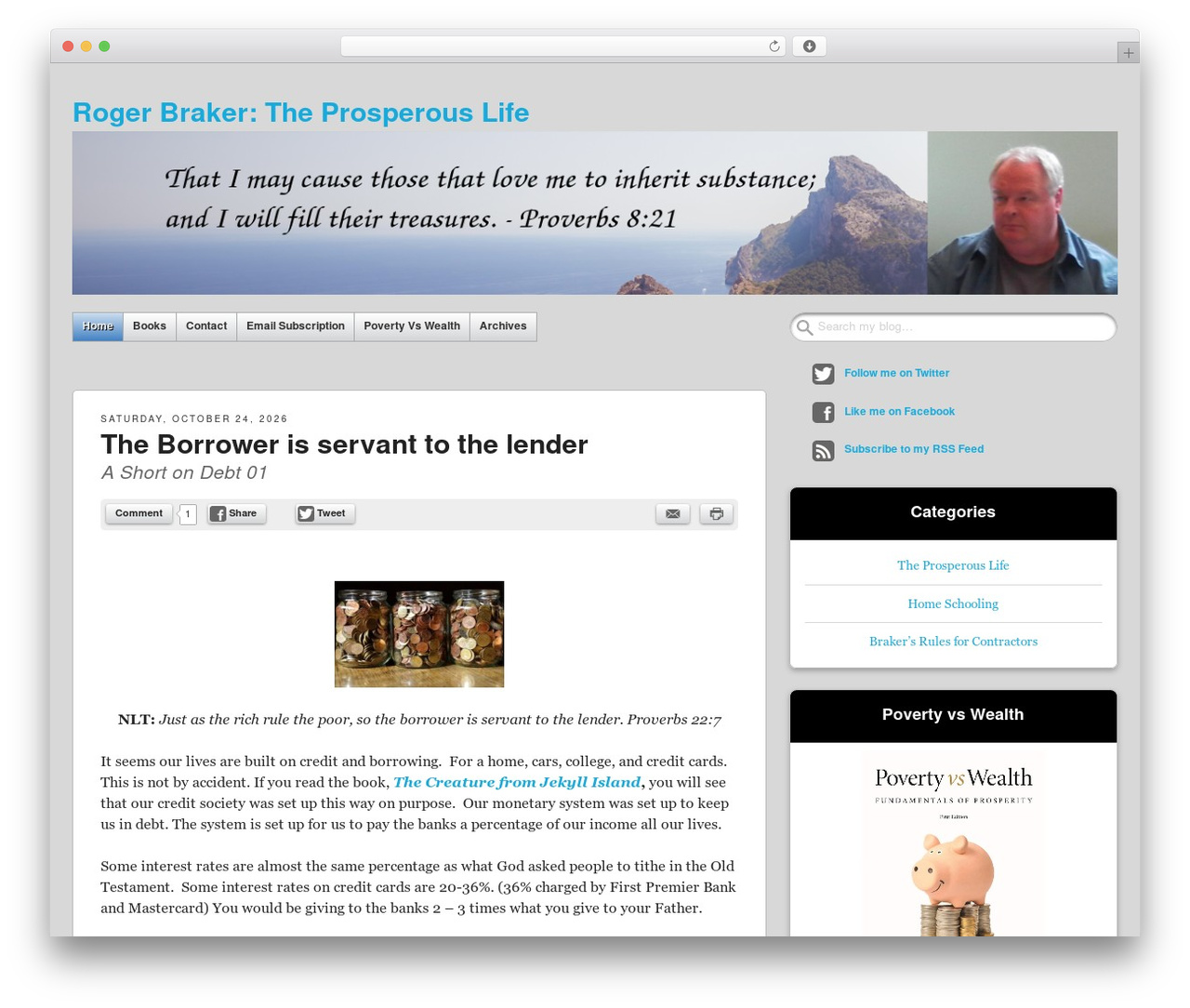 WP theme Get Noticed! - rogerbraker.com