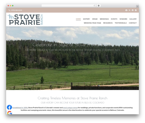 Beacon Theme WordPress website theme - stoveprairieranch.com
