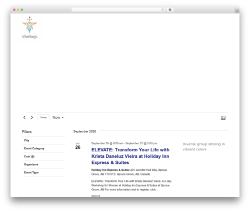 The events calendar filterbar WordPress plugin - vibelings.com