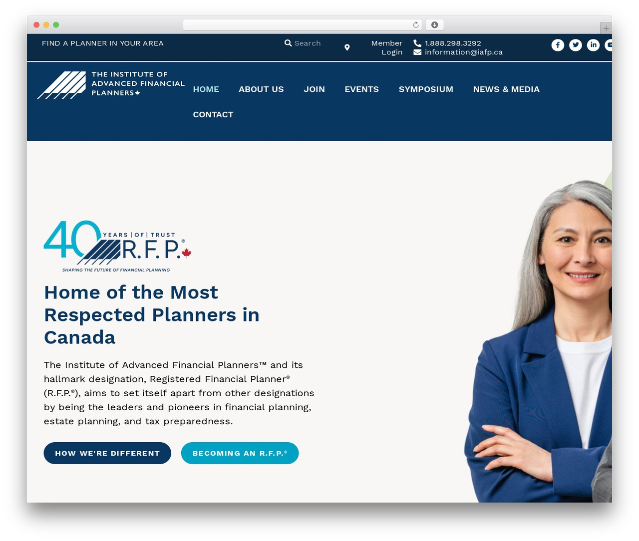 Bridge Child theme WordPress - www.iafp.ca