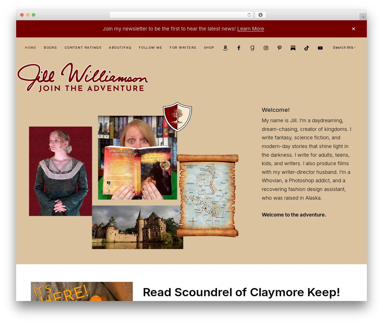 Glamour Theme WordPress theme - jillwilliamson.com Glamour Theme WordPress theme - jillwilliamson.com