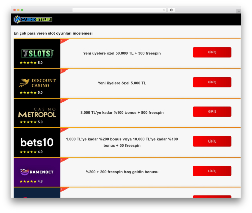 Site premium WordPress theme - ozkardesleryapi.com