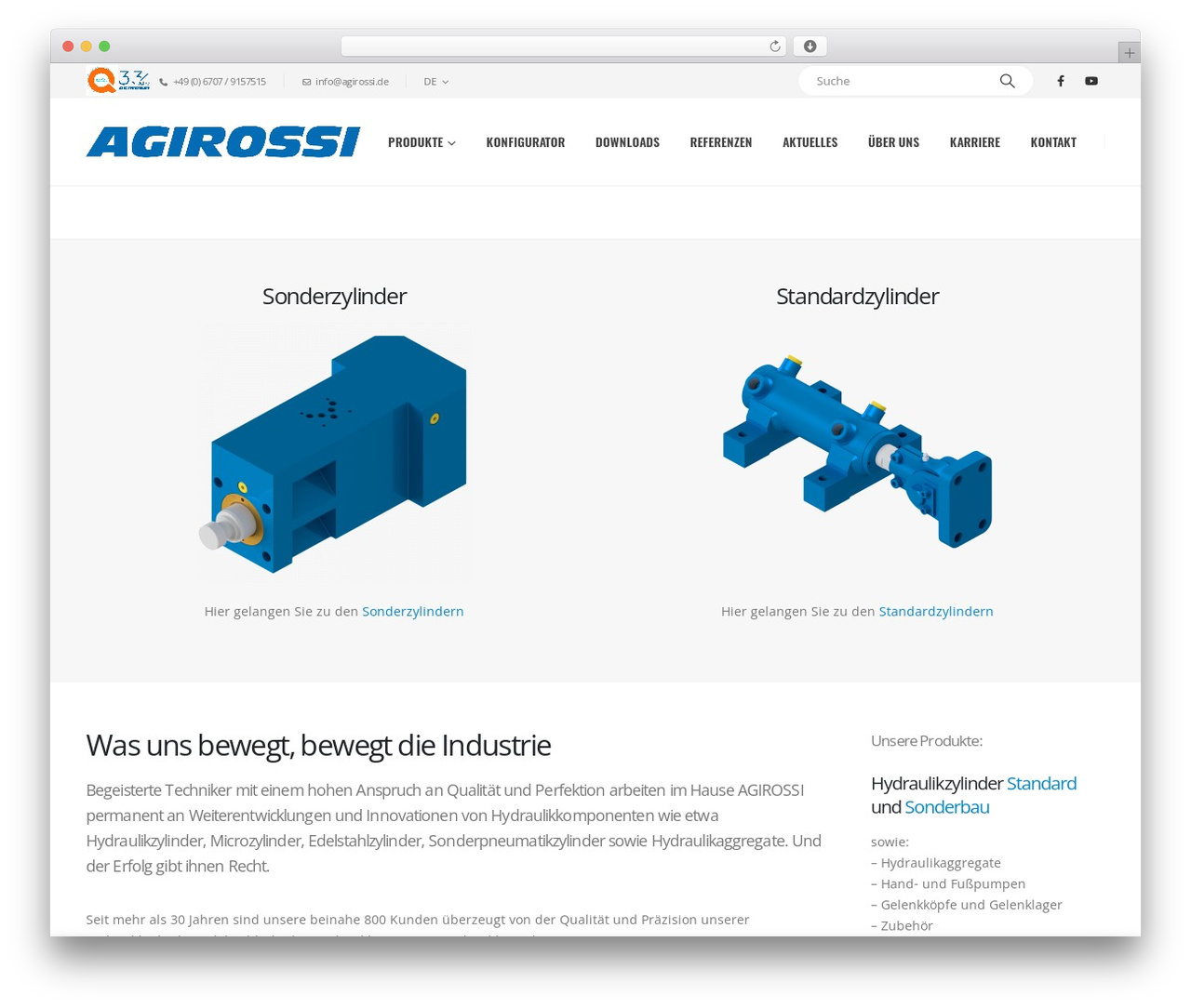 Theme WordPress Porto Child - agirossi.de