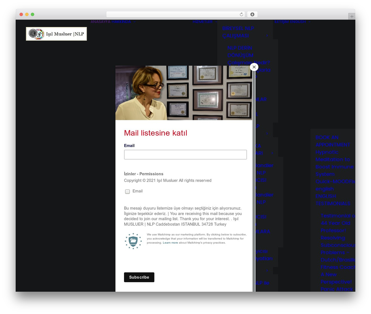 Uncode WordPress website theme - isilmusluer.com