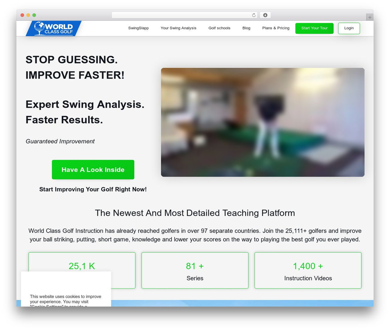 WCGI Theme WordPress theme - worldclassgolf.com