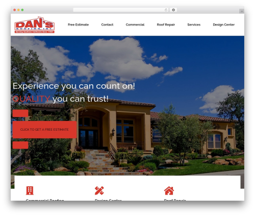 WordPress theme Custom_theme - dansroofing.com