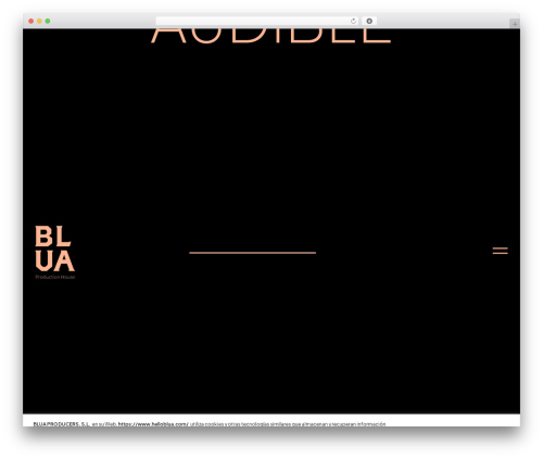 WP theme Blua - helloblua.com