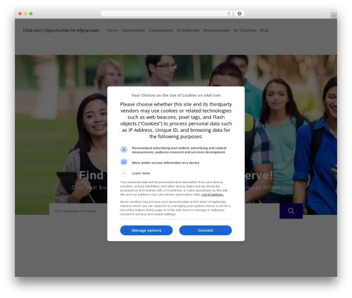 Careerfy premium WordPress theme - o4af.com