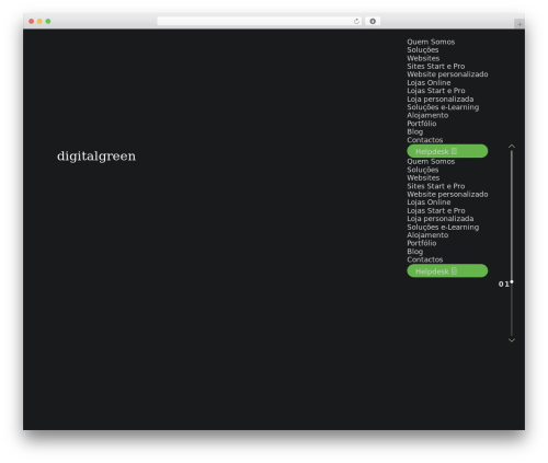 Daro theme WordPress - digitalgreen.pt