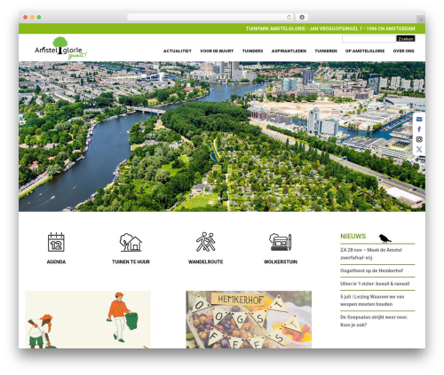 Smooth Scroll Up (smooth-scroll-up) free WordPress plugin - amstelglorie.nl