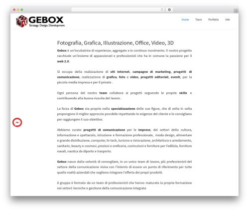 Genesis WordPress video theme - gebox.it