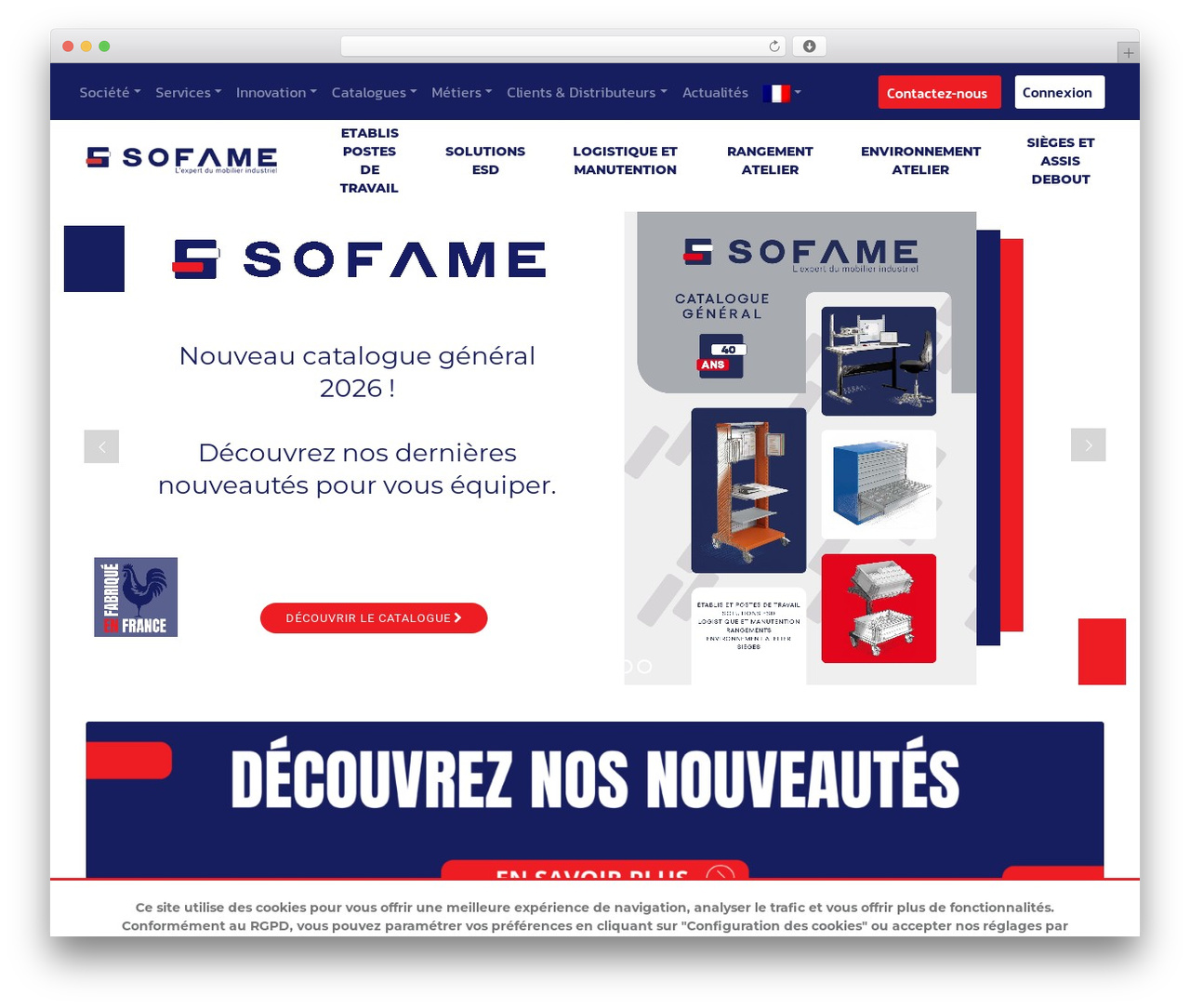 WordPress theme UnderStrap - sofame.fr