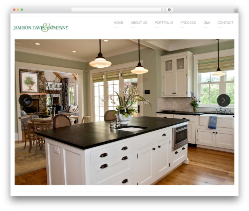 Arkitekt WordPress theme - jamisondaviscompany.com